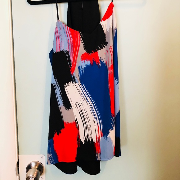 Express Tops - Express - Colorful Barcelona Reversible Cami
